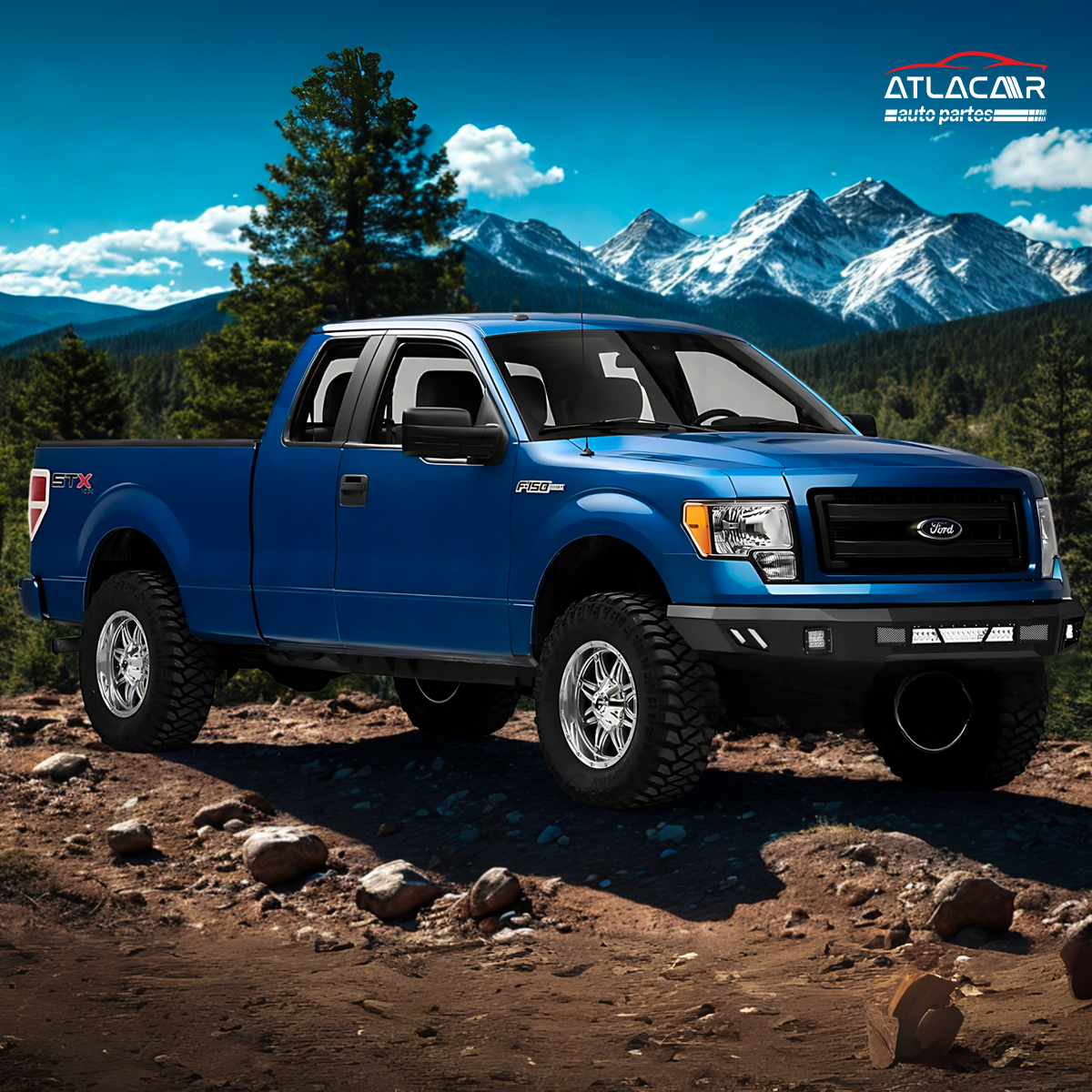 Tumbaburros Con Barra Led Ford F150 2018+