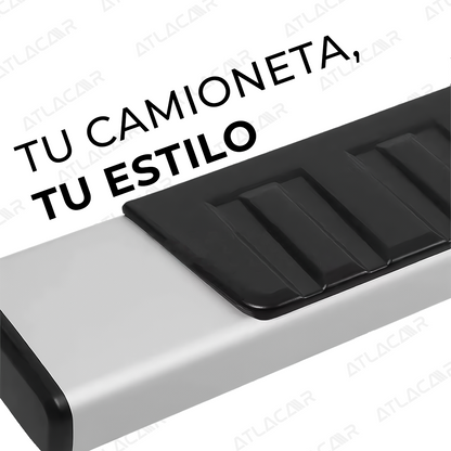 Estribos Para Chevrolet Silverado 2007-2018 Negro