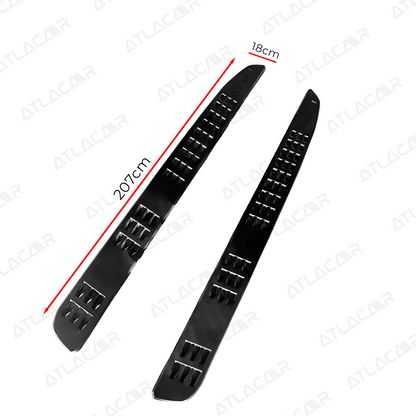 Estribos Antiderrapantes Ford Ranger 2013-2022 Negro