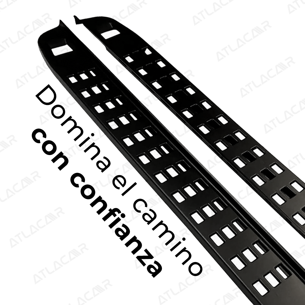 Estribos Antiderrapantes Ford Ranger 2013-2022 Negro