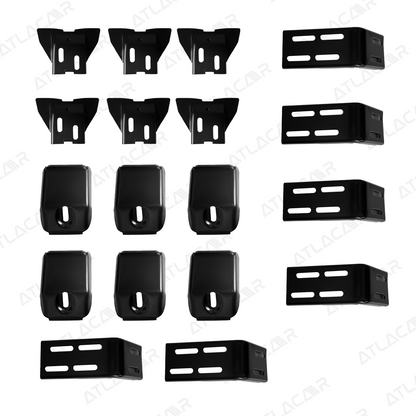 Roof Rack Universal Para Camioneta Negro 180x125cm