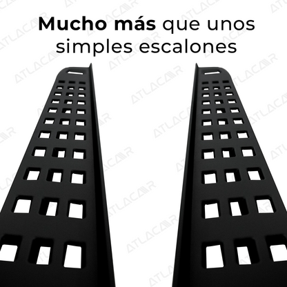 Estribos Antiderrapantes Jeep Gladiator Jt 2018-2024 Negro