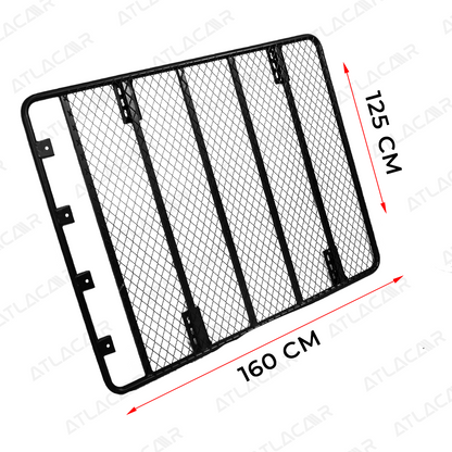 Roof Rack Universal Para Camioneta Negro 160x125cm