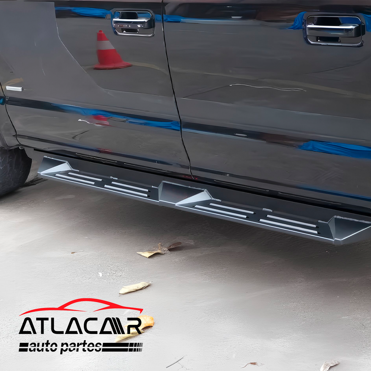 Estribos Antiderrapantes Jeep Wrangler Jl 2007-2018 Negro