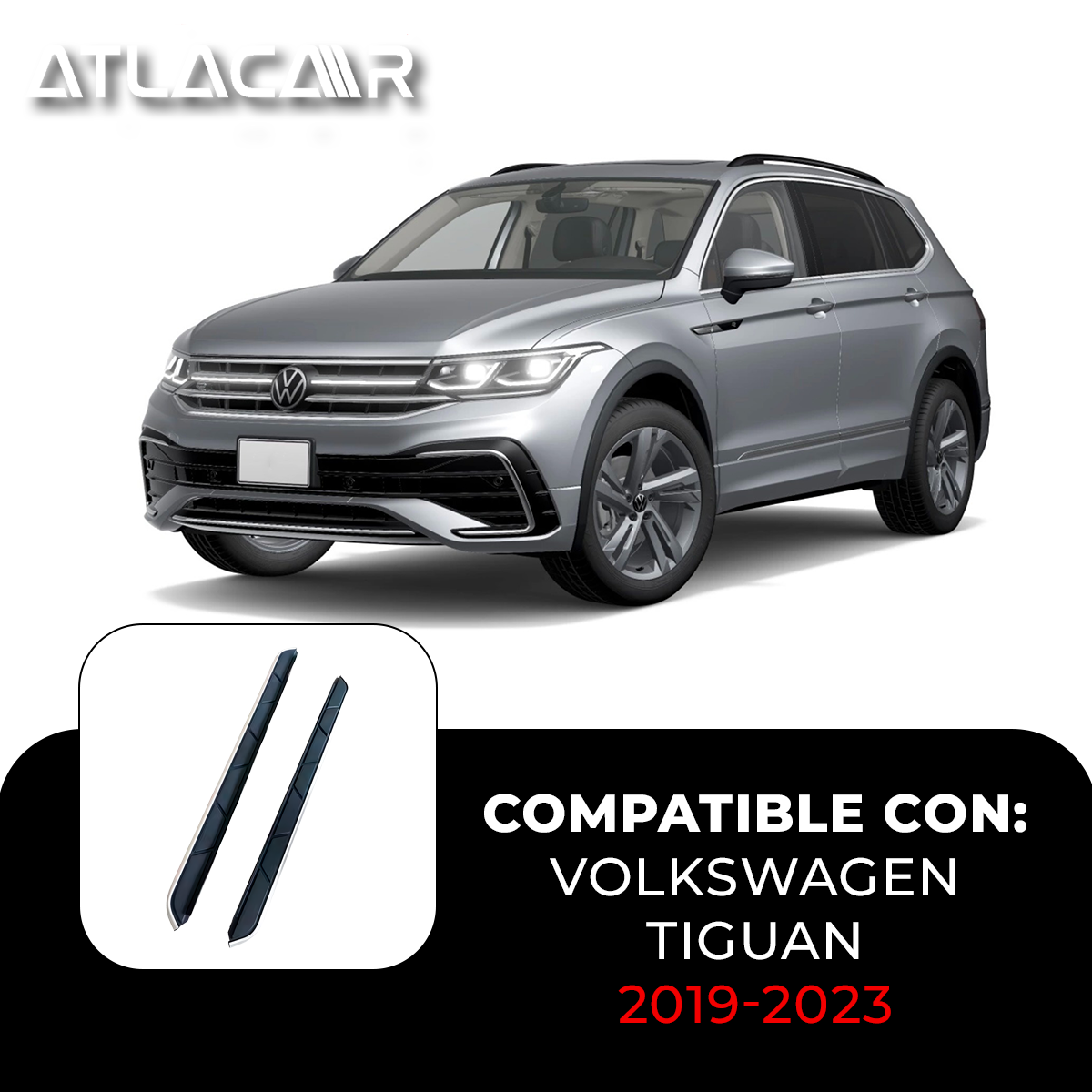 Estribos Para Camioneta Volkswagen Tiguan 2014-2018