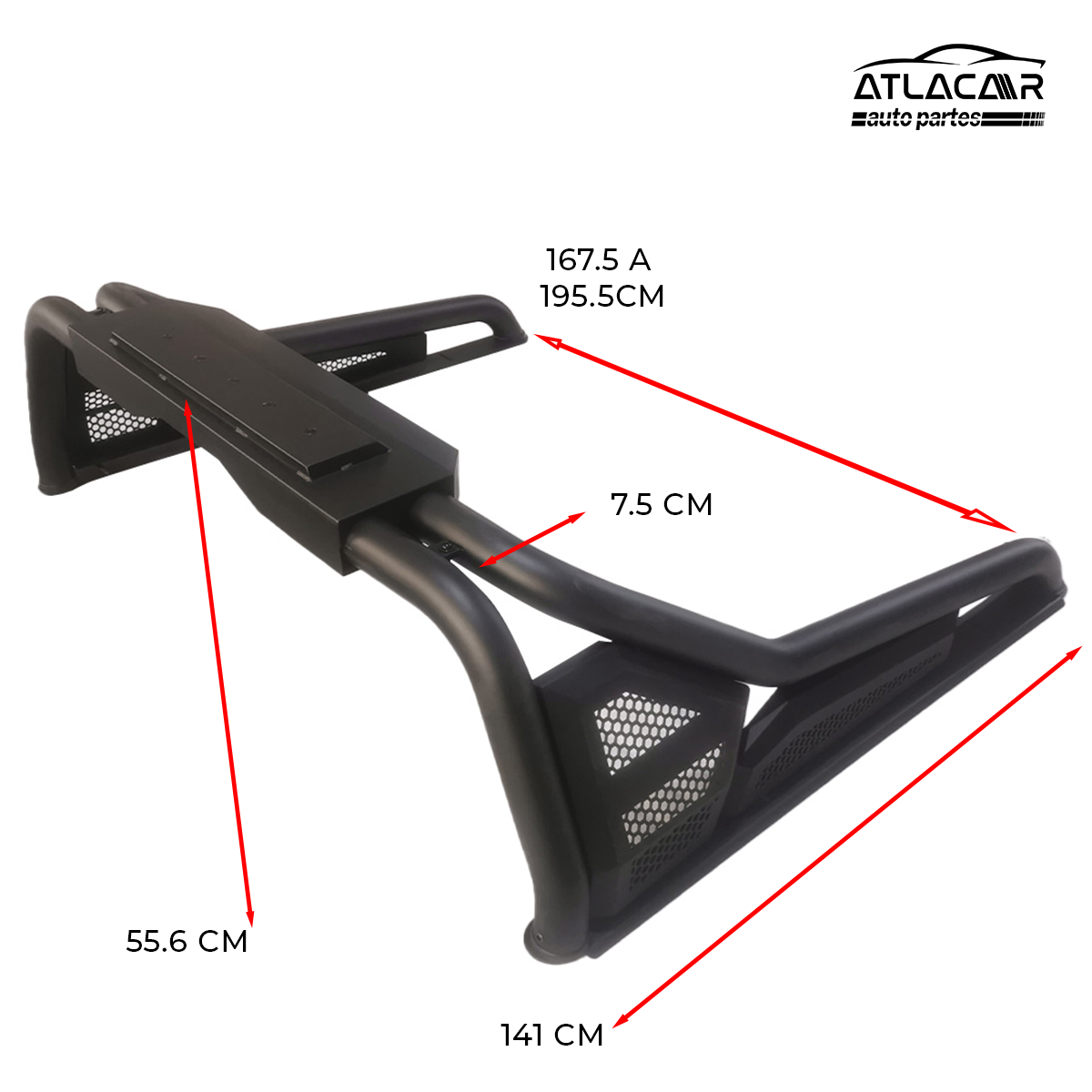 Roll Bar Gr Freno Led Pasamanos Chevrolet Cheyenne