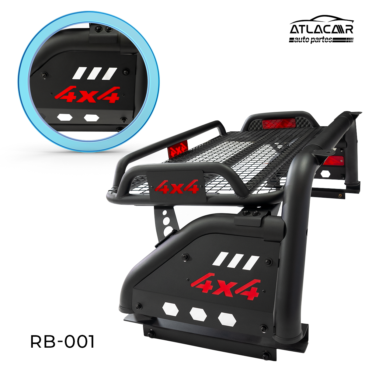 Roll Bar Con Cnastilla 4x4 Mitsubishi L200