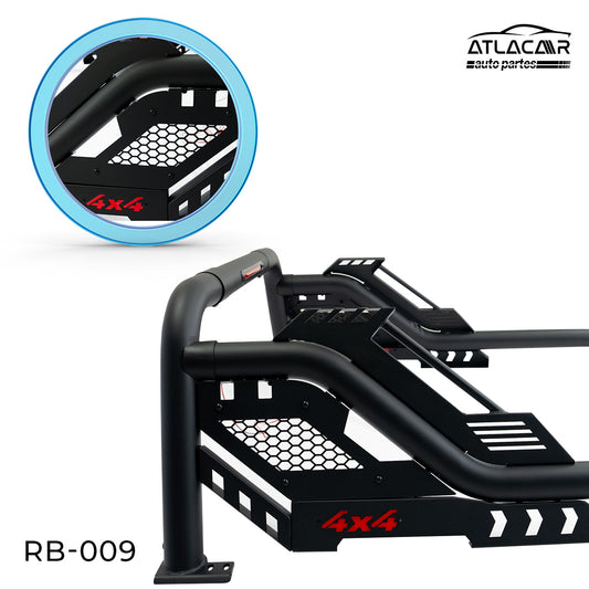 Roll Bar 4x4 Gr Freno Led Pasamanos Chevrolet Silverado