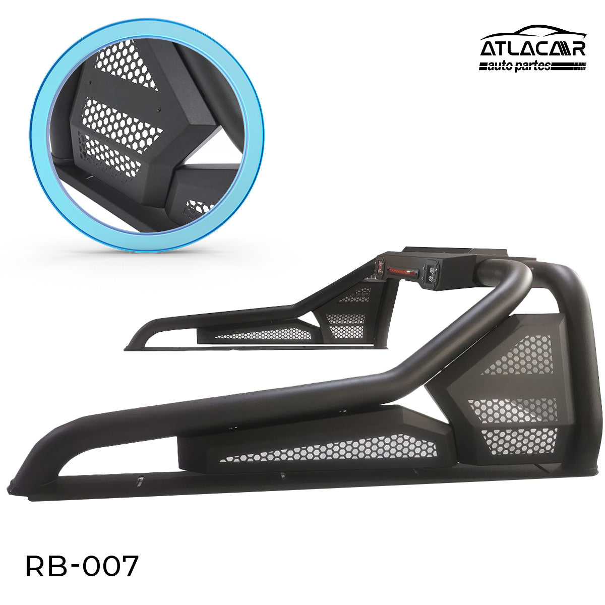 Roll Bar Gr Freno Led Pasamanos Chevrolet Cheyenne