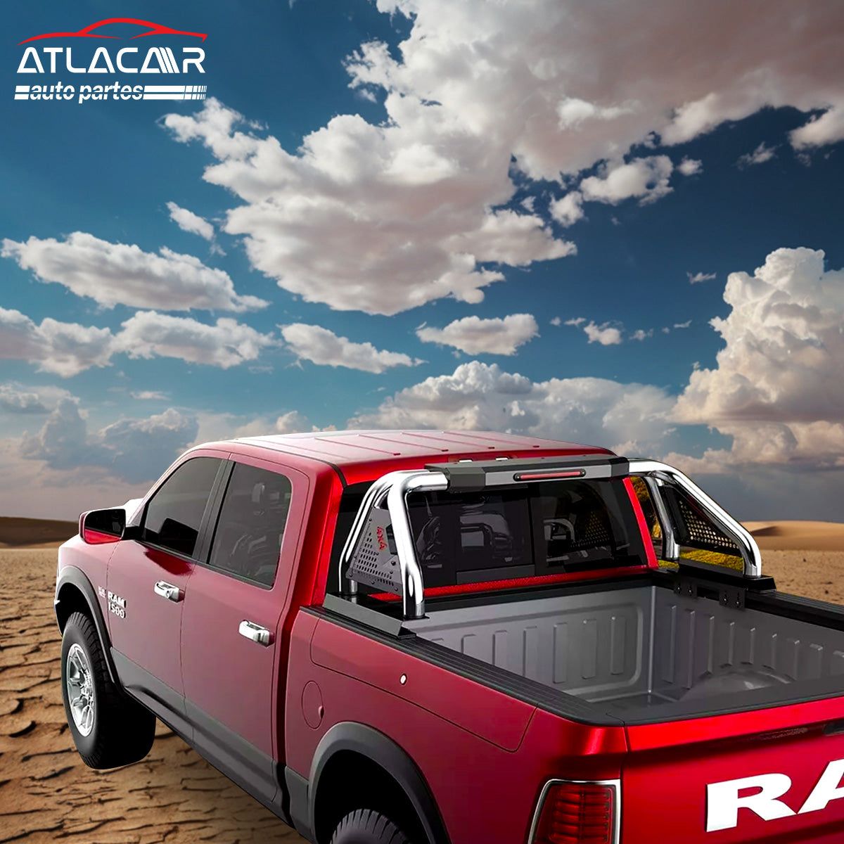 Roll Bar Cromo Chico 4x4 Para Chevrolet Colorado