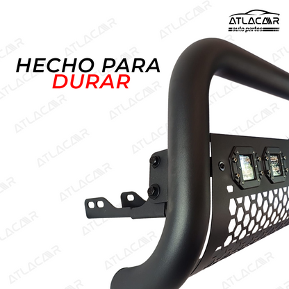 Tumbaburros Con Faros Led Chevrolet Silverado 2019+