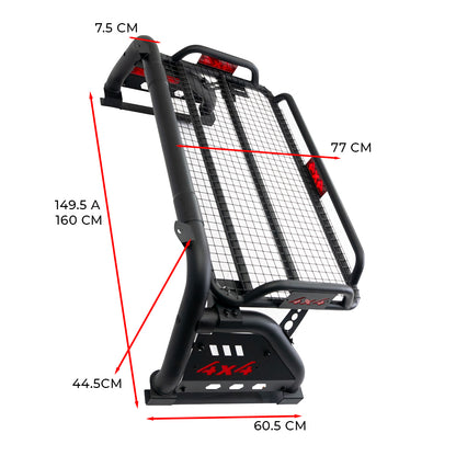 Roll Bar Con Cnastilla 4x4 Mitsubishi L200