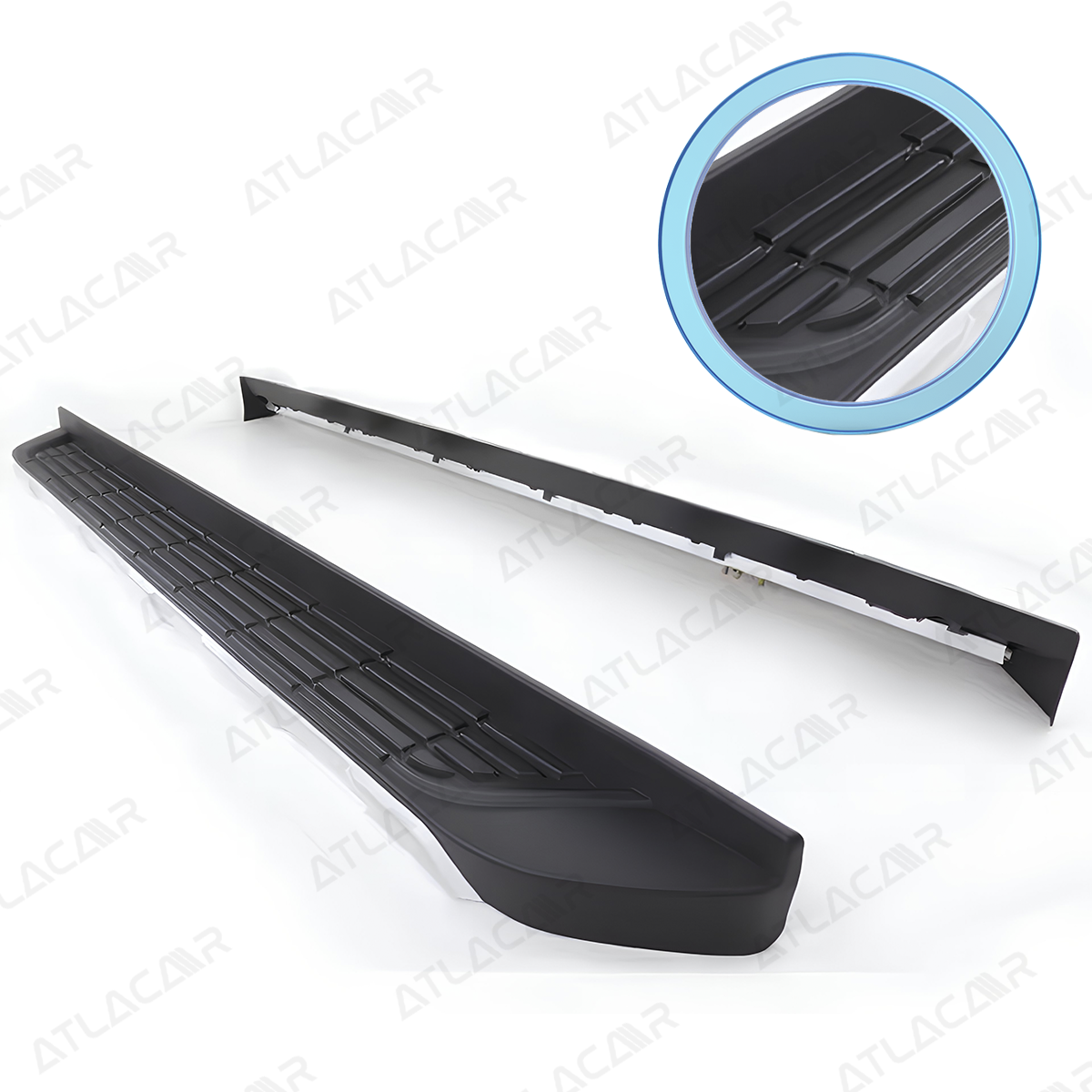 Estribos Antiderrapantes Ford F150 2016-2019 Negro