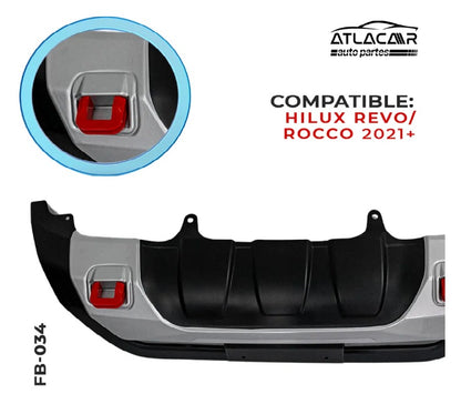 Burrera Con Herrajes Hilux / Revo Rocco 2021+