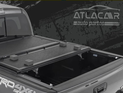 Tapa Rigida Triptica C/ Luz Volkswagen Amarok 2023+ Negro