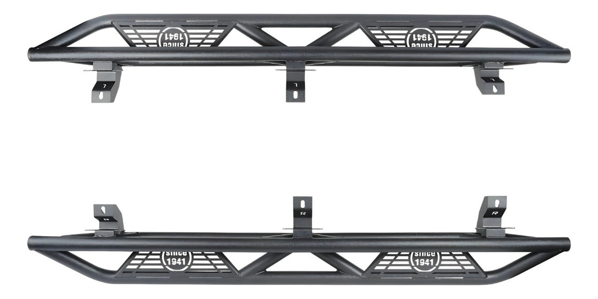 Estribos Antiderrapante Ford F150 2019+ Negro