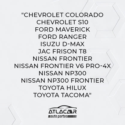 Roll Bar Con Freno Led /pasamanos B Frontier V6 Pro-4x Negro