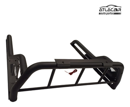 Roll Bar Freno Led Pasamanos Suzu D-max Negro