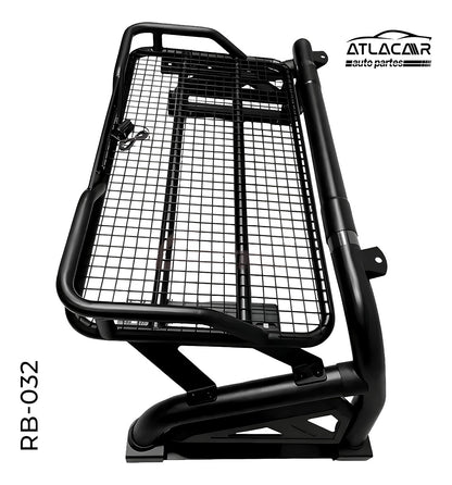 Roll Bar Grande Deportivo Con Parrilla Central Ram 1500 Negro