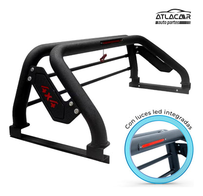 Roll Bar Chico Deportivo 4x4 Negro Chevrolet S10 Negro