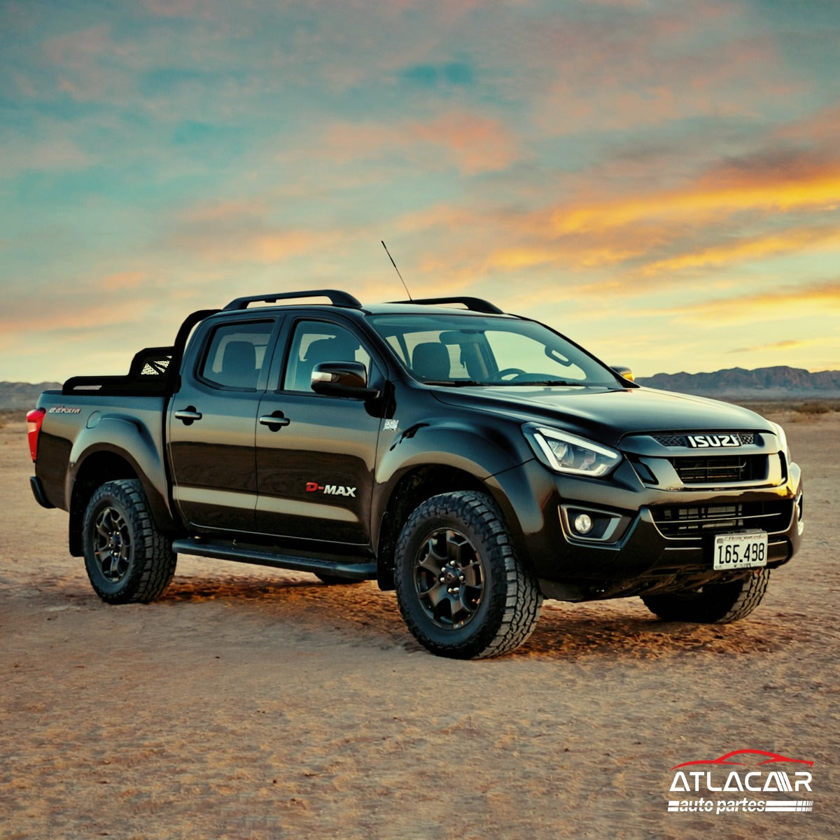 Roll Bar Freno Led Pasamanos Chevrolet S10 Negro