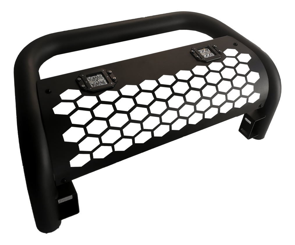 Tumbaburros Con Faros Led Mitsubishi L200 2015-2019