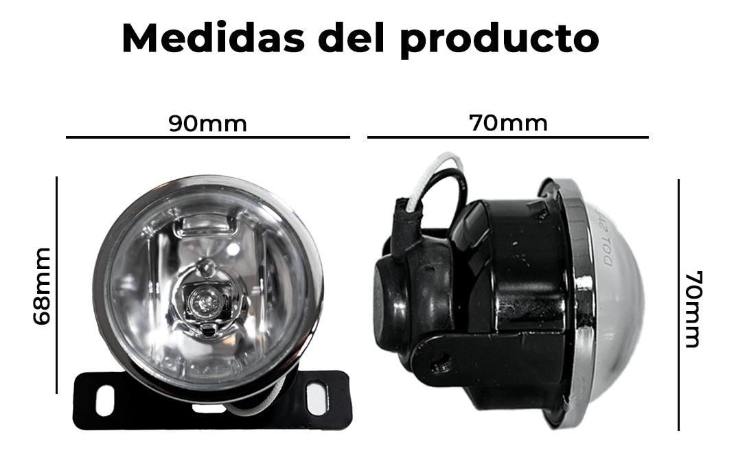 Faros Para Camioneta Universalaes Para Niebla Ambos Lados