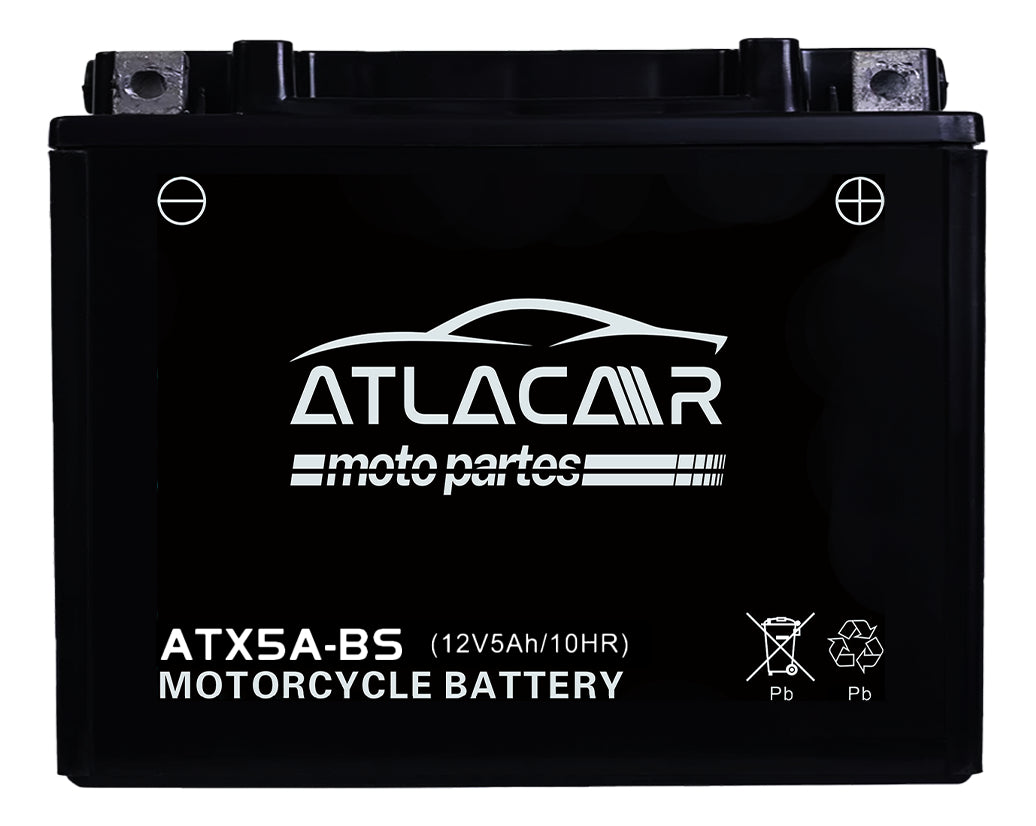 Bateria Para Moto Atlacar Atx5a-bs