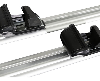 Barras Transversales Portaequipaje Universal Plateado