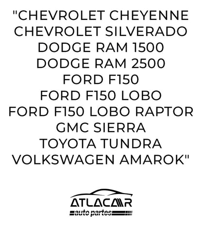 Roll Bar Grande Negro Deportivo Dodge Ram 2500 Negro